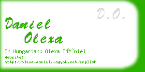 daniel olexa business card